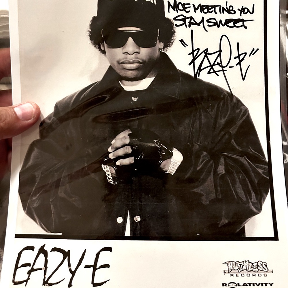 Easy E signed promo (reprint) ✍🏼